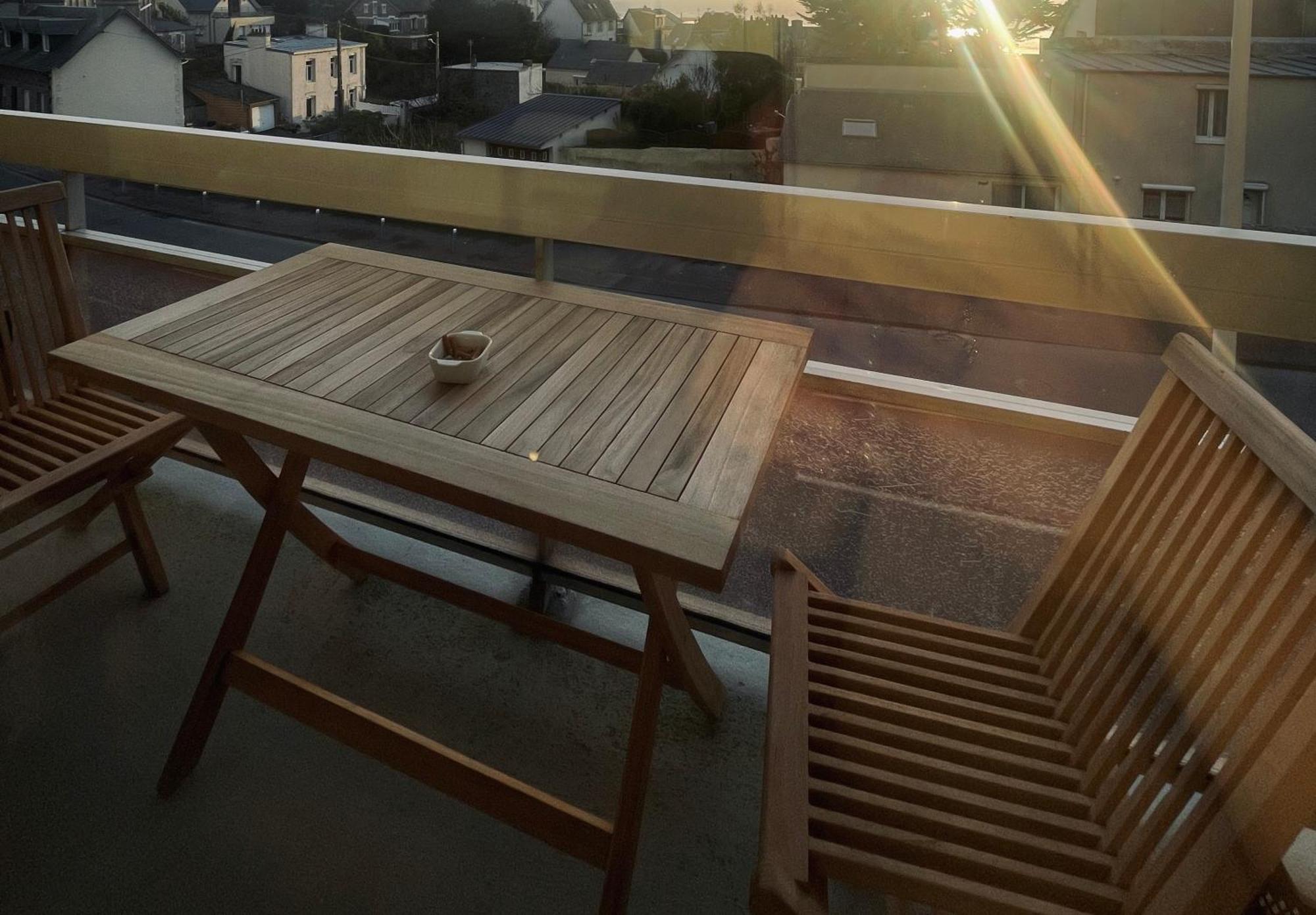 Appartement Vue Mer Proche Plage Et Centre กรองวิลล์ ภายนอก รูปภาพ